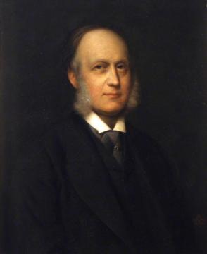 Sir William Overend Priestley (1829-1900) Artwork by Rudolf Lehmann