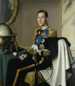 King George Vi Artwork by Meredith Frampton