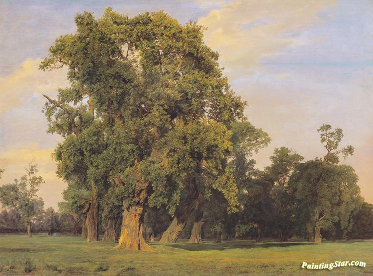 Great Prater Landscape,1849 Artwork by Ferdinand Georg Waldmuller