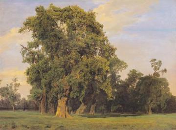Great Prater Landscape,1849 Artwork by Ferdinand Georg Waldmuller
