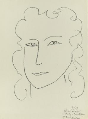 Marguerite I,1945 Artwork by Henri Matisse