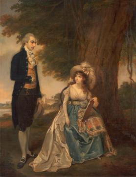 Mr. And Mrs. Fraser Artwork by Arthur William Devis