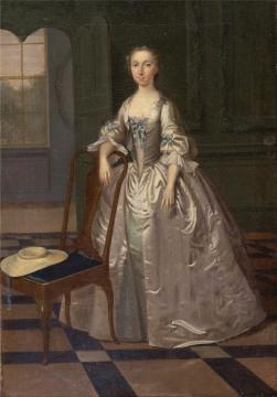 A Lady In A Drawing Room Artwork by Arthur Devis