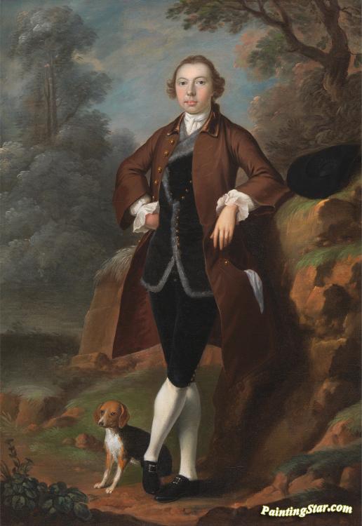 William Farington Of Shawe Hall,lancashire Artwork by Arthur Devis
