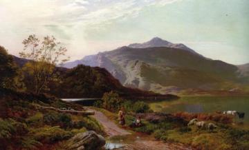 A Rest On The Roadside,1861 Artwork by Sidney Richard Percy
