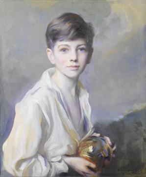 Portrait Of Raymond P. Johnson-ferguson Artwork by Philip Alexius de Laszlo