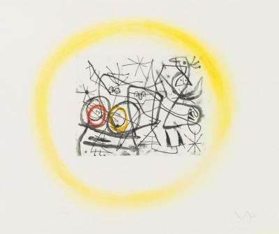 Preparatifs D'oiseaux Ii Artwork by Joan Miró