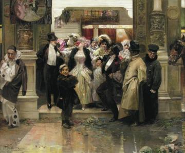 The End Of The Ball Artwork by Jose Garcia y Ramos