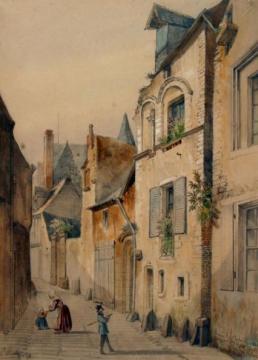 Eglise Saint-aldric Artwork by Louis Moullin