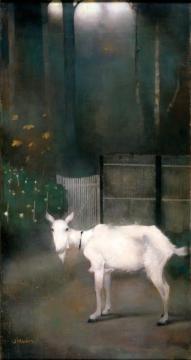 An Old Goat Artwork by Jan Mankes