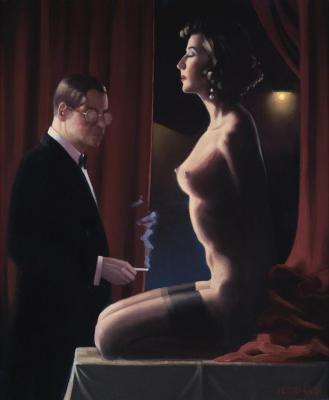 The Assessors Ii Artwork by Jack Vettriano