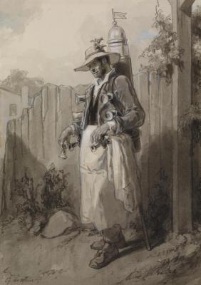 The Twelve Months, August, 1866 Artwork by Paul Gavarni