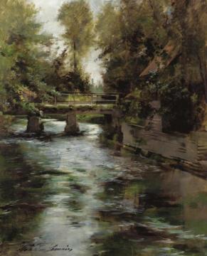 La Fleuve Artwork by Madeleine Jeanne Lemaire