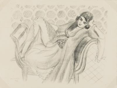 Repos Sur La Banquette Artwork by Henri Matisse