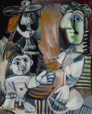 The Family Artwork by Pablo Picasso