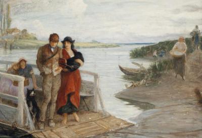 His Last Copper Artwork by Robert Walker Macbeth