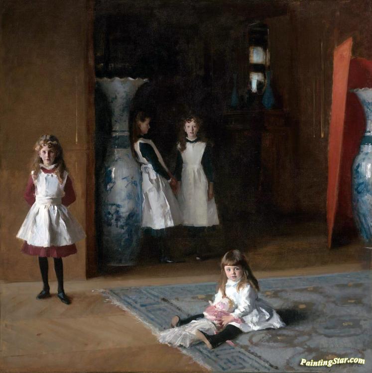 The Daughters Of Edward Darley Boit,1882 Artwork by John Singer Sargent