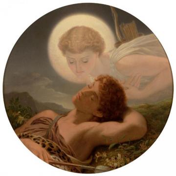 A Dream Of Latmos Artwork by Sir Joseph Noel Paton