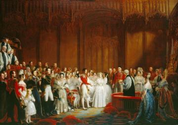 Marriage Of Victoria And Albert,1840 Artwork by George Hayter