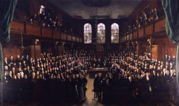 The House Of Commons Sitting For The First Time Following The Passing Of The Reform Act 5 February Artwork by George Hayter