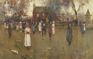 Sunday Morning Artwork by James Watterston Herald