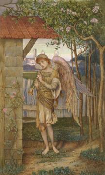 An Angel, From A Golden Thread Artwork by John Melhuish Strudwick