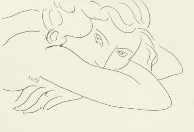 Young Woman With Face Buried In Arms (jeune Femme Le Visage Enfoui Dans Les Bras) Artwork by Henri Matisse