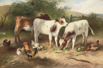 Farmyard Friends Artwork by Walter Hunt