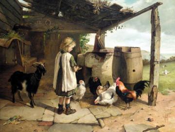 Waiting To Be Fed Artwork by Walter Hunt