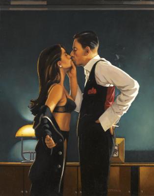 Pincer Movement Artwork by Jack Vettriano