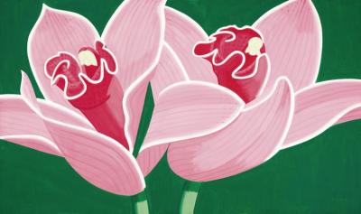 Glycidian Orchid Artwork by Alex Katz