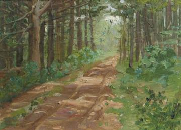 A Tranquil Path Artwork by Theodore Wores