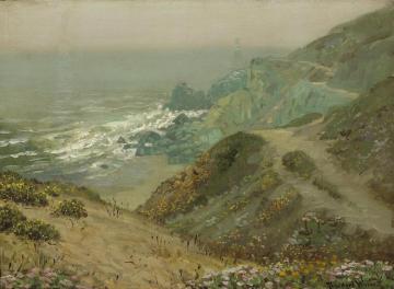 Coastal View Artwork by Theodore Wores