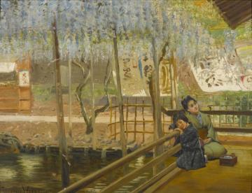 Idyll Afternoon Artwork by Theodore Wores