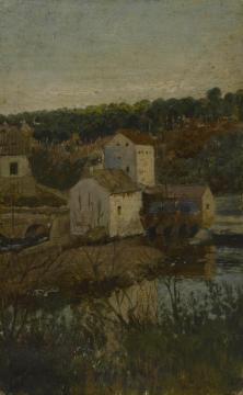 San Juan Mill, Alcalá De Guadaíra,spain Artwork by Theodore Wores