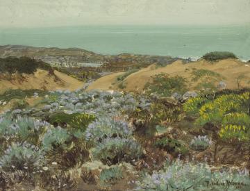 Sand Dunes Of San Francisco,1911 Artwork by Theodore Wores