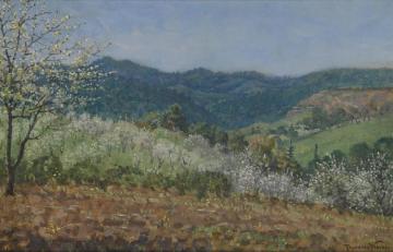 Springtime In Saratoga,1930 Artwork by Theodore Wores