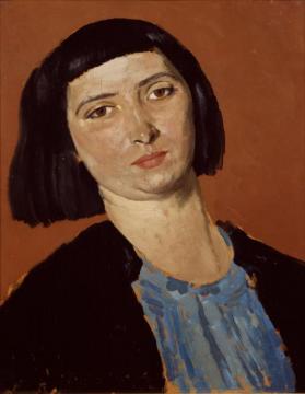 Portrait Of A Woman Artwork by Augustus Edwin John