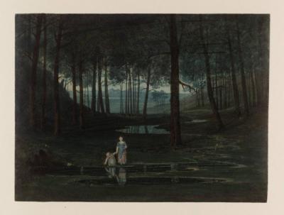 Romantic Woodland C.1824-5 Artwork by Francis Danby