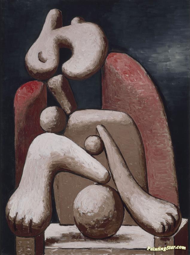 Femme Au Fauteuil Rouge Artwork by Pablo Picasso