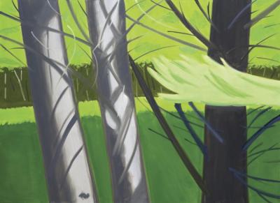 White Pines 2 Artwork by Alex Katz