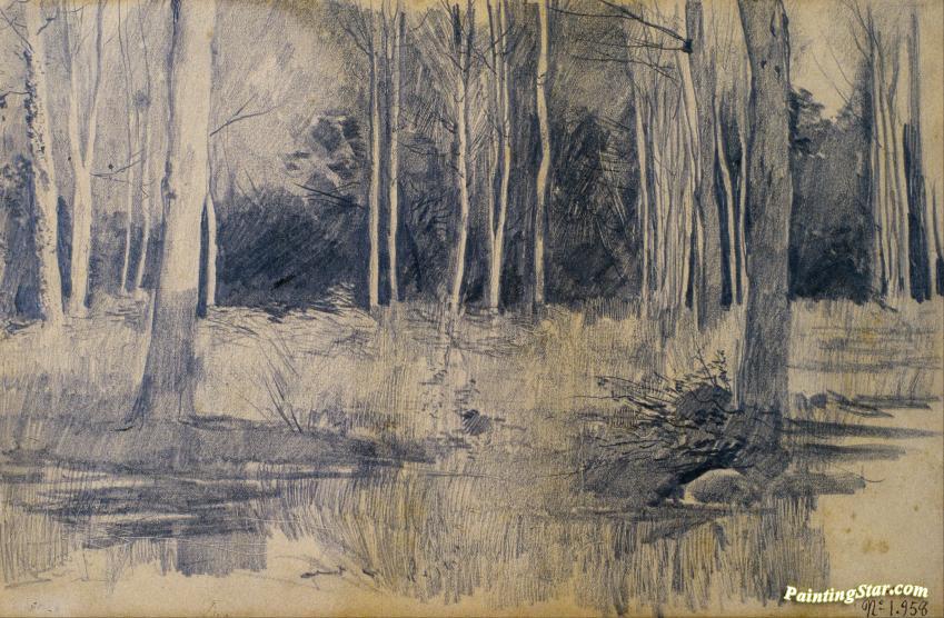 Grove Artwork by Santiago Rusiñol Prats