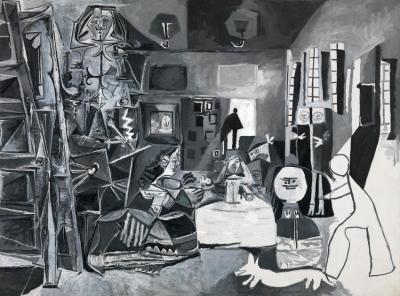 The Maids Of Honor (las Meninas, After Velázquez) Artwork by Pablo Picasso