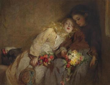 The Return Home Artwork by George Elgar Hicks
