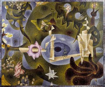 A Present For The Past Artwork by Gordon Onslow-Ford