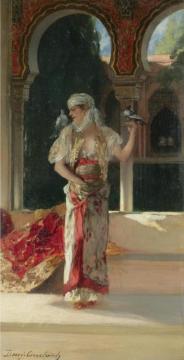 Au Harem Artwork by Benjamin Constant