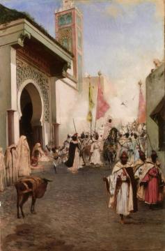 Entrance Of Mohammed Ii Into Constantinople Artwork by Benjamin Constant