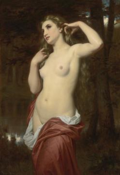 The Bather Artwork by Hugues Merle