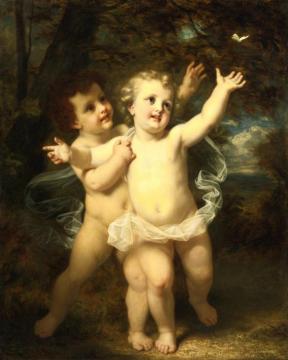 The Butterfly Artwork by Hugues Merle