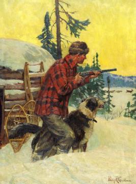 The Winter Hunt Artwork by Philip R. Goodwin